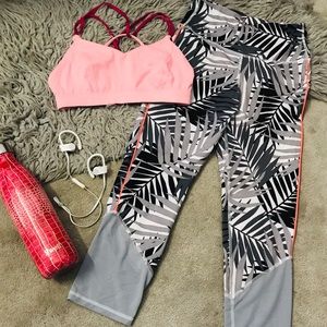 Old Navy High Rise Leggings w/ matching sports bra